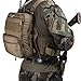 Haley Strategic Partners D3 Flatpack PLUS With Chest Strap Backpack Assault Pack Made In The USA (Black)
