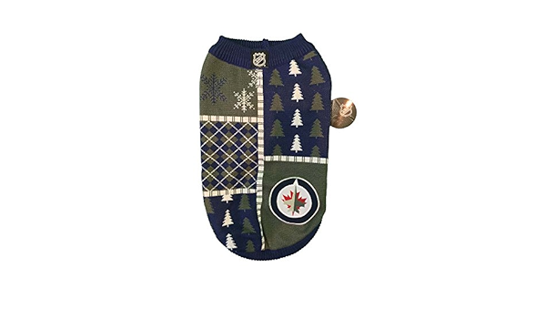 jets dog sweater