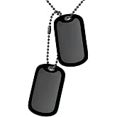 Custom4U Personalized Dog Tags Necklace for Men Dad Custom Text Engraved | Stainless Steel, Army Military Dog Tag with Silencer, Heart Necklace, Memory Chain Jewelry Gift for Women Mom Father Husband