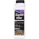 Bonide Gophertox Gopher Killer, 1 lb. Ready-to-Use Poison Bait Granules to Protect Lawn &amp; Garden from Pocket Gophers