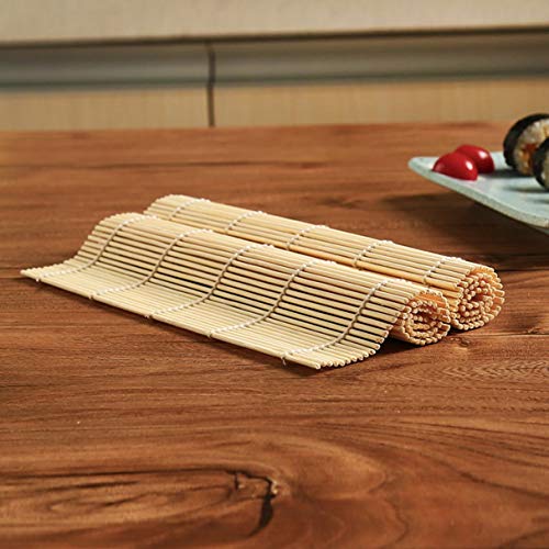 hydens Sushi Rolling Roller Bamboo DIY Sushi Mat Onigiri Rice Roller Hand Maker Sushi Tools Kitchen Japanese Sushi Maker Tool
