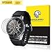 [3 Pack] SPGuard Compatible with Samsung Galaxy Watch (46mm) Screen Protector,1.3 inch Tempered Glass 9H HD Scratch Resistant Screen Protector for Galaxy Watch SM-800/SM-R805