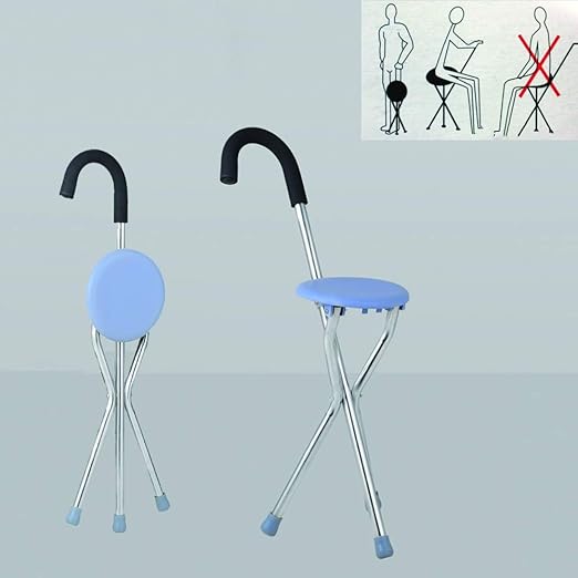 Walking Cane Chair Folding Cane Sitting Walking Cane Sitting Load