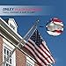 Anley Authentic FlagPole Truck with Nylon Pulley - Sliver Cast Aluminum Body - Heavy Duty Flag Pole Halyard Stationary Truck - Fit Standard American Flag Poles Range from 1.5