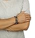 LOLIAS 4 Pcs Lava Rock Bead Bracelet for Men Leopard Lion bracelet Set Adjustable 8MM Beads SL