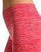 Homma Women's Seamless Compression Heathered Yoga Shorts Running Shorts Slim Fit (medium, coral)