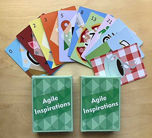 Agile Inspirations Planning Poker Cards for Estimation [Pack of 2 ...