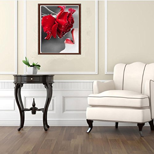 Susenstone DIY 5D Diamond Painting Embroidery Cross Crafts Stitch Home Decor (C)