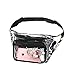 Transparent Waist Fanny Pack Clear Purse Security Stadium Pockets Adjustable Strap