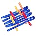 TecUnite 2 Pieces Walking Rope Safety Walking Cord 12 Handles and 6 Handles with Buckle for Preschool Children Toddlers Daycare Schools Teachers
