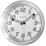 Westclox Wall Clock - Silver - 32004