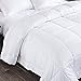puredown Alternative Comforter, Duvet Insert, 300 Thread Count, Cotton Shell, White, Twin/Twin XLarge