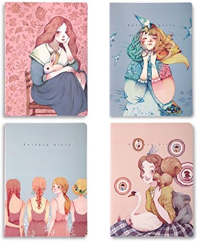 Softcover notebook set/ journal pack /unique journals /Diary Set-4 Unique designed Notebook Per Pack