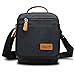 [Deal of The Day] Bagerly Business Messenger Bags Small Canvas Vintage Shoulder Bag Multi-Pockets Crossbody Work Satchel.
