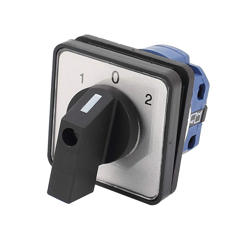 Haobase AC 690V 20A 3 Position 1/0/2 Rotary Switch Cam Switch Rotary Cam Switch