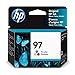 HP 97 Tri-color Ink Cartridge | Works with HP DeskJet 460, 5000, 6000, 9800; OfficeJet H470, 100, 6200, 7000; PhotoSmart B8350, 300, 400, 2000, 8000; PSC 1600, 2350 Series | C9363WN