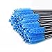 KEDSUM 100pcs Disposable Mascara Brushes,Bendable Mascara Wands with Soft Hair,Eye Lash Brushes/Eyebrow Applicator with 2 Colors,Cosmetic Makeup Brush Kit