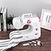 kranich Portable Sewing Machine 2 Speed 16 Stitches Double Thread Needle Mini Sewing Machine