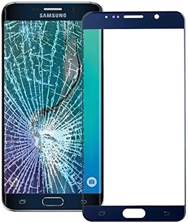 GLASS LENS ELECTRONICS MOBILEPHONE REPLACEMENT PART XZS Front Screen Outer for Galaxy Note 5 (Dark Blue)