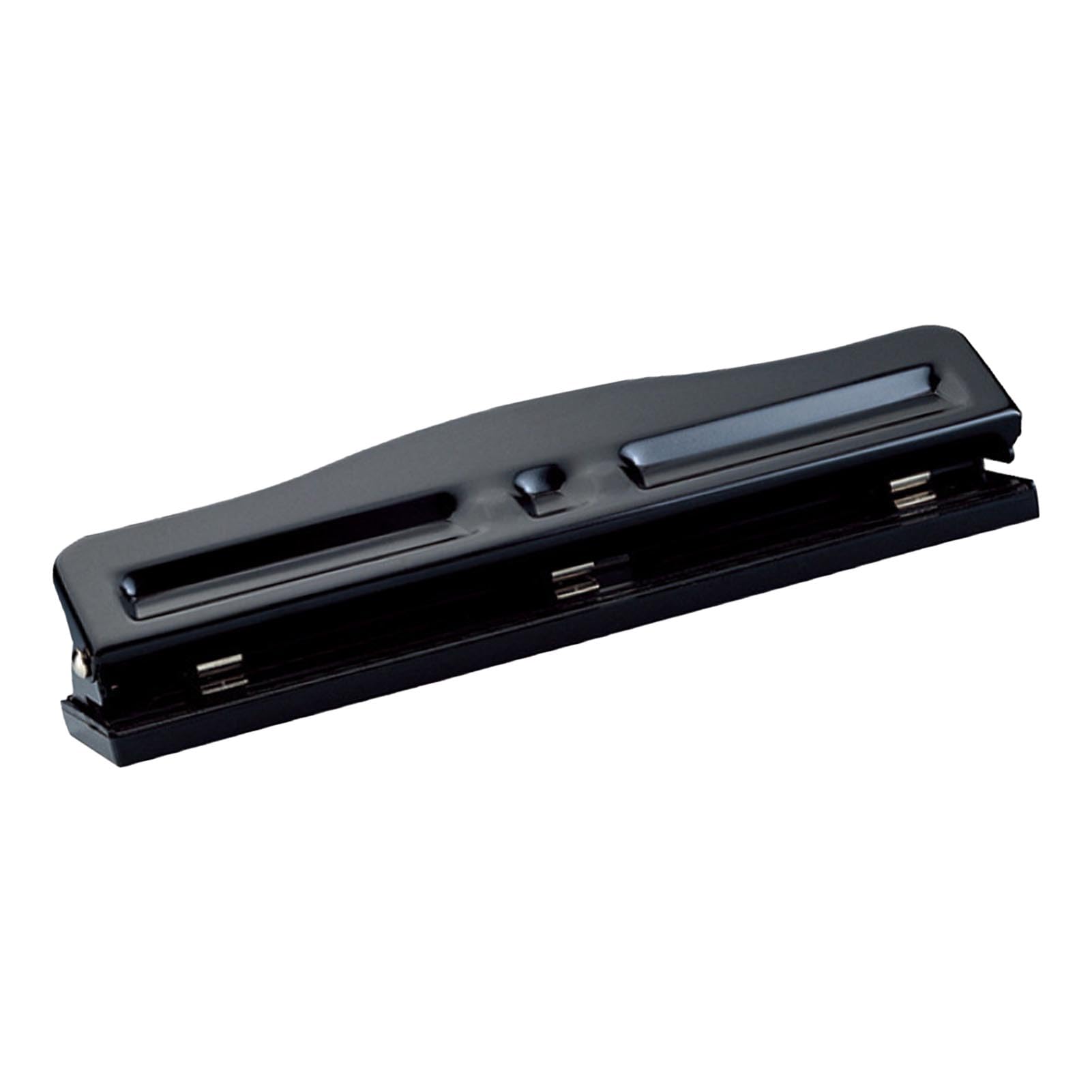 4 Hole Puncher 7mm Diameter Adjustable Spacing Metal Hole Punch Manual Pocket A4 Paper Punching Tool for Home School Office Supplies