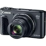 Canon PowerShot SX730 Digital Camera w/40x Optical Zoom & 3 Inch Tilt LCD - Wi-Fi, NFC, & Bluetooth Enabled Black (Certified Refurbished)