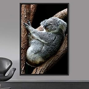 signwin Framed Canvas Wall Art Koala Bear Animals...