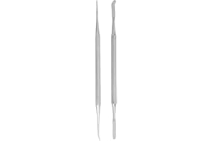 Ingrown Toenail Tools - Nail Care Kit, Stainless Steel - Podiatry & Pedicure Kit - Best Toenail File - Toe Nail Corrector, Do