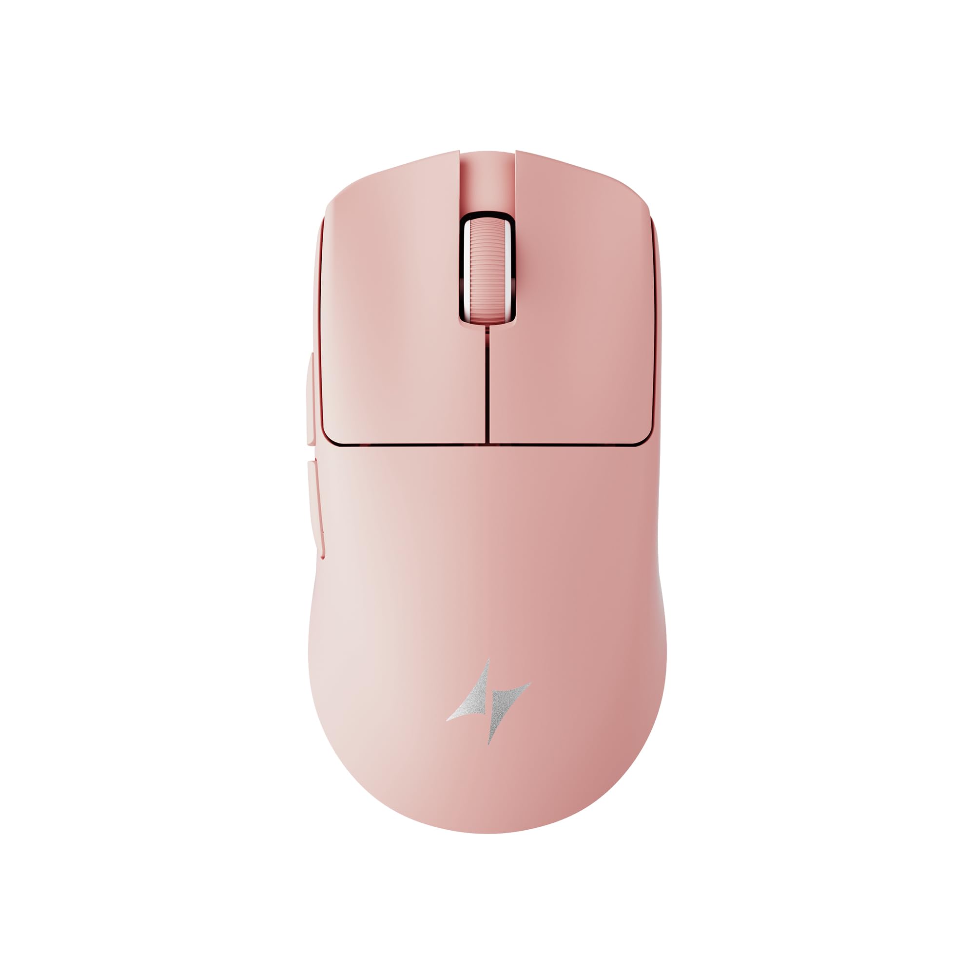 Photo 1 of ATK Blazing Sky F1 V2 Wireless Gaming Mouse, 39 g, PAW3950 Ultra Sensor, Nordic 54L15 MCU, Optical Switches, Dual 8K, Dual-Mode 2.4G/Wired, 250H Battery (Ultimate, Coral Pink)