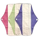 LBB Reusable Washable Menstrual Pads Medium Size,3 pads pack
