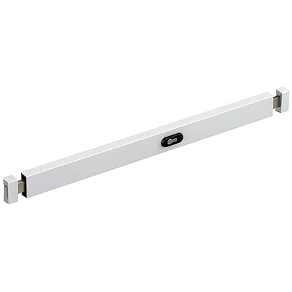 BASI® Panzerriegelschloss PR 900 Querriegel Panzerriegel für Haus- & Wohnungstüren 900-1050 mm Zusatz-Sicherung Riegel