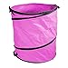 Amazing Rake Pop-Up Leaf Bags — 40-Gallon Heavy Duty Yard Waste Bags, Garden Leaf Bag Holder, Lightweight Collapsible Yard Waste Bin, Reusable Lawn, Garden Bags & Yard Waste Container (Hot Pink)