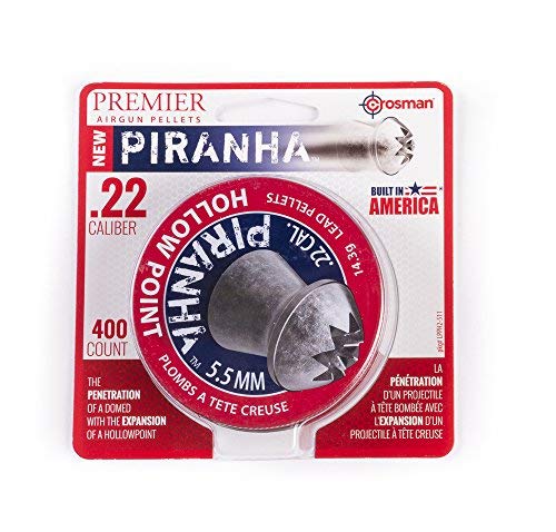 Crosman Premier .22 Hollowpt Pellets 14.3Grain 400Ct. LPPH2 - //coolthings.us