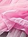 NNJXD Girl Shinny Stripe Baby Girl Long Sleeve Printed Tutu Dress Gold&Light Pink 10-12 Months