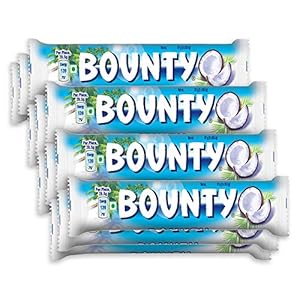 Bounty Coconut Chocolate Bar 57g Pack of 12