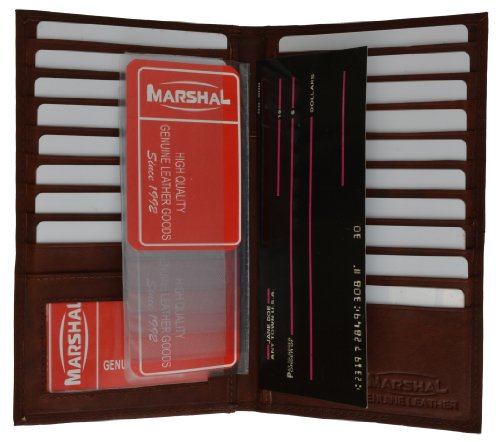 100% Leather Bi-fold Credit Card Holder BD #1529CF