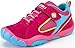 PPXID Boy's Girl's Mesh and Leather Athletic Casual Sneaker Running Shoes