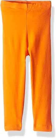 orange baby leggings
