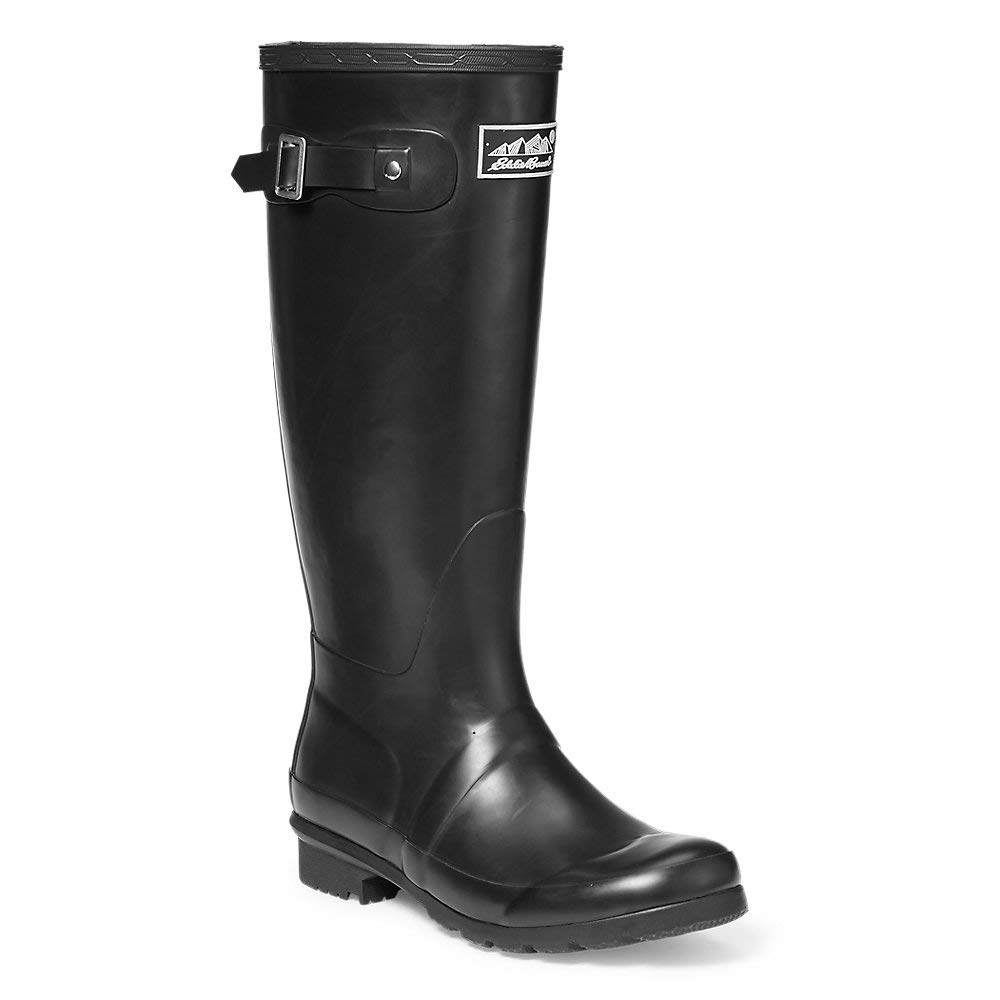 Buy Eddie Bauer Women's Rain Pac Boot, Black Regular 9M at Amazon.in