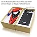 FlyHi 300A Peak 8000mAh Portable Car Jump Starter Power Bank (for Gas Engine Up to 2.5L), with Powerful USB Charging Port, Built-in LED Flashlight and Battery Clamp Cable