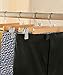 Decor Hut Wooden Skirt/Pants Hangers with Swivel Hook Strong Durable Material Silver Clips