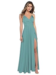 Lindo Noiva Cyan Bridesmaid Dresses Wedding Satin
