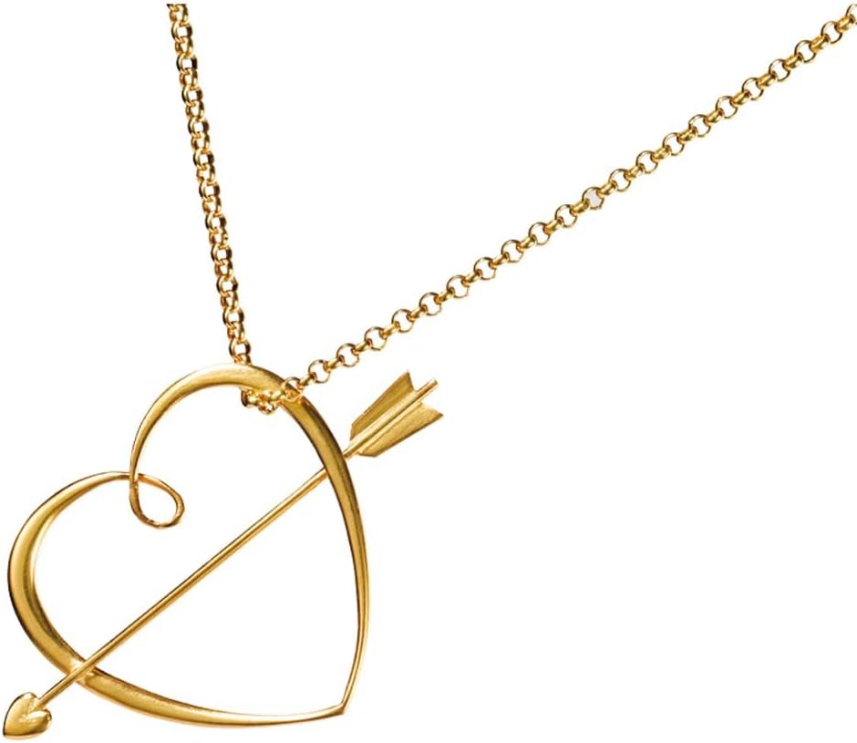 The Noble Collection Ron's Sweetheart Necklace, Gold
