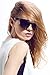 Diamond Candy Women's Sunglasses UV Protection Polarized eye glasses Goggles UV400 59Black