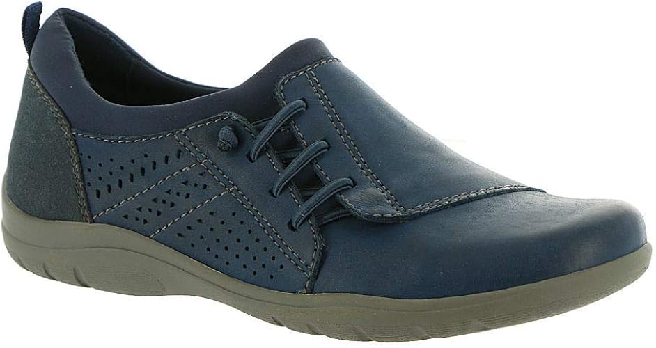 Amazon Com Earth Origins Teresa Women S Navy Blue 7 5 Narrow Us