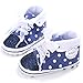 Isbasic Baby Boys Girls Canvas Soft Sole Sneaker Toddler Non-slip Shoes