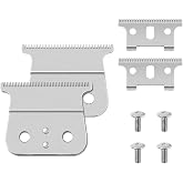 2 Pack T-Blades Compatible with Andis T-Outliner G, GO, GTO, GTX, Headliner LS2, LS3 Replacement