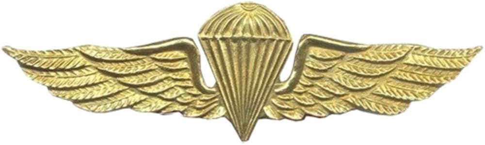 Amazon Colombia Gold Parachutist Foreign Jump Wings Brite Clothing
