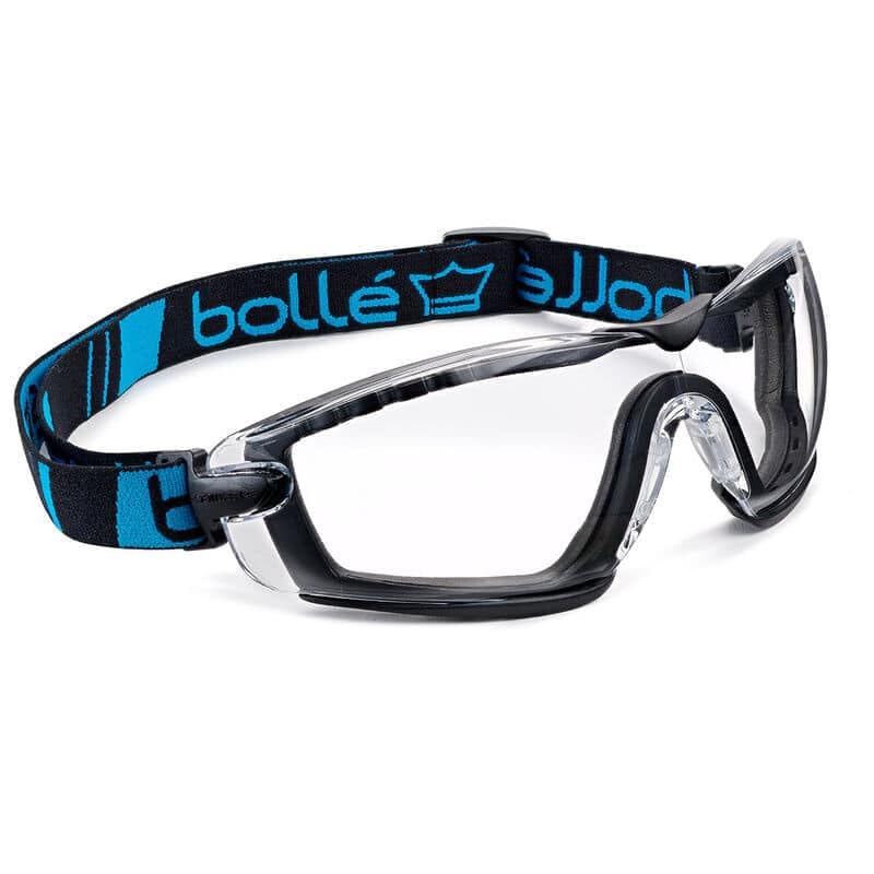 Bolle COBFSPSI Polycarbonate Cobra Spectacles with Anti-Scratch and Fog Lens, Clear