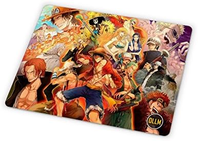 DLLM Japan Anime Cartoon ONE PIECE Anti-Slip Gaming Computer Mouse Pad Mat - DMONEPC30