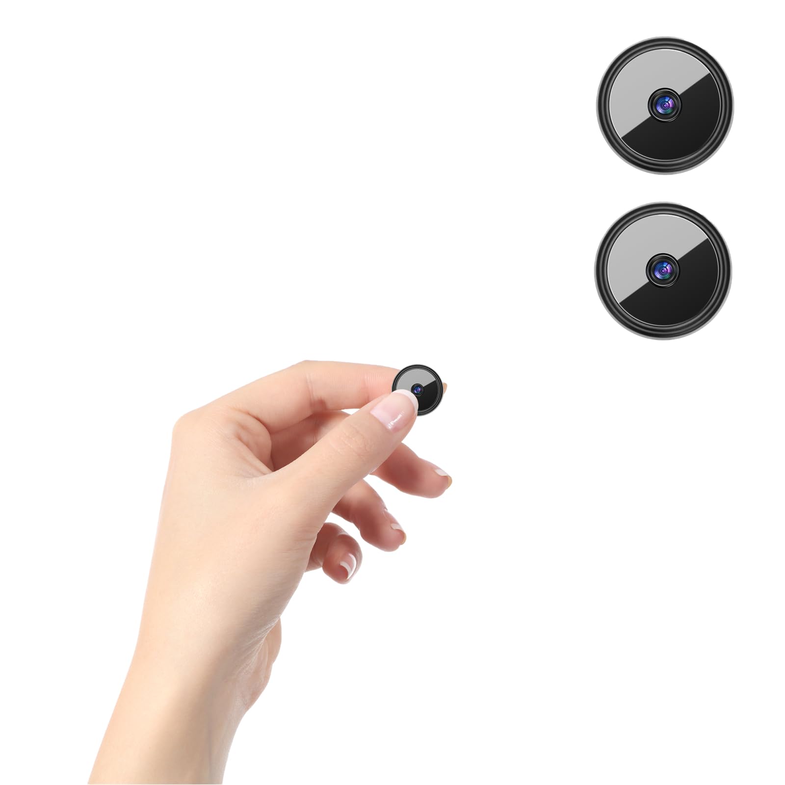 rfawkng 1pcs only 0.9 inch hidden camera with audio/video mini small spy home indoor night vision mo